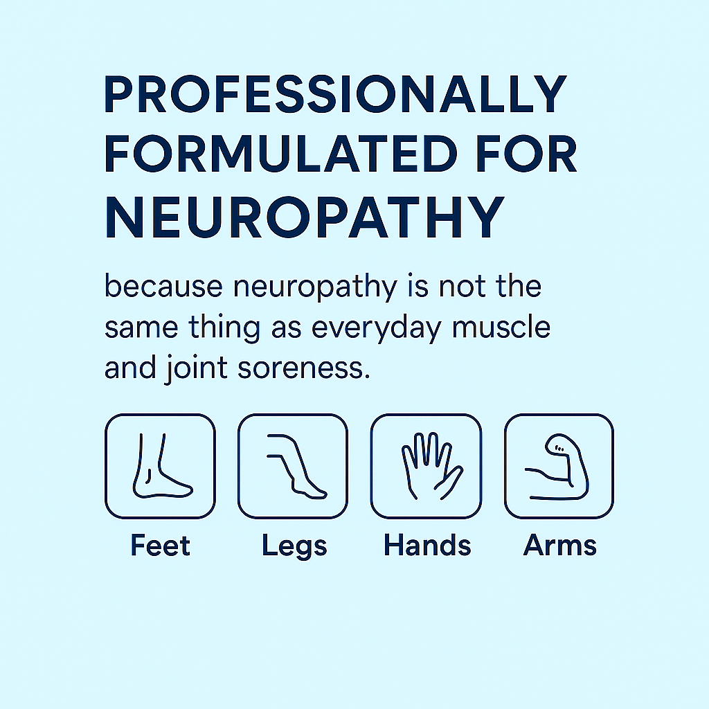 Ruvela Neuropathy Cream For Feet, Leg. Hand, And Body Joints