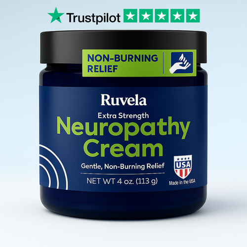 Ruvela Neuropathy Cream For Feet, Leg. Hand, And Body Joints